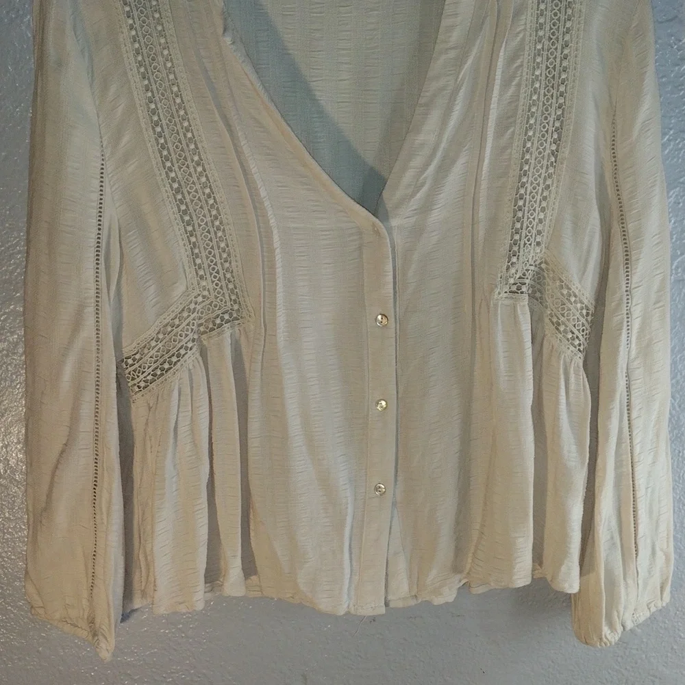 Love Tree Pink Blouse Elegant Top - Picture 3 of 6